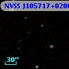 NVSS J105717+020052