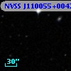NVSS J110055+004226