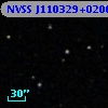 NVSS J110329+020047