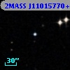 2MASS J11015770+0008569
