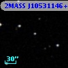2MASS J10531146+0002134