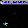 2MASS J10524313+0000560
