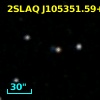2SLAQ J105351.59+001054.7