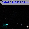 2MASS J10533281+0000060