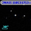 2MASS J10531753+0002371