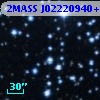 2MASS J02220940+5704213