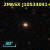 2MASX J10534041+0009031