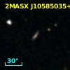 2MASX J10585035+0045112