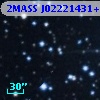 2MASS J02221431+5714377