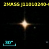 2MASS J11010240-0030040