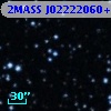 2MASS J02222060+5658040