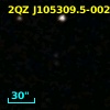 2SLAQ J105309.56-002536.9