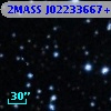 2MASS J02233667+5703014