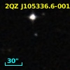 2SLAQ J105336.72-001727.3
