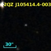 2QZ J105414.4-003656
