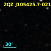 2QZ J105425.7-021315