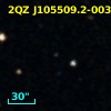 2QZ J105509.2-003040