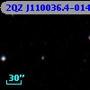 2QZ J110036.4-014843