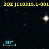 2QZ J110315.1-001514