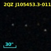 2SLAQ J105453.37-011412.7