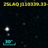 2SLAQ J110339.33-003113.3