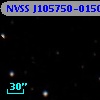 NVSS J105750-015014