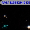 NVSS J105820-013350
