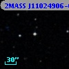2MASS J11024906-0014236