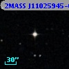 2MASS J11025945-0002345