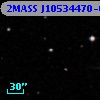 2MASS J10534470-0010476