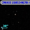 2MASS J10534670-0012254