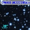 2MASS J02222956+5709377