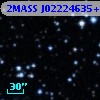 2MASS J02224635+5649008