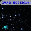 2MASS J02213614+5738478