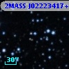 2MASS J02223417+5657387