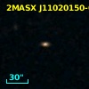 2MASX J11020150-0001161