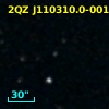 2SLAQ J110310.09-001244.7