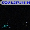 CXOU J105714.1-033348
