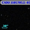 CXOU J105705.5-033550