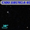 CXOU J105702.4-033337