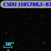 CXOU J105700.3-033649