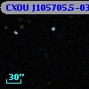 CXOU J105705.5-033850