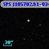 SPS J105702.81-034158.3