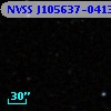 NVSS J105637-041340