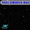 NVSS J105654-041155