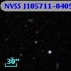 NVSS J105711-040927