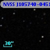 NVSS J105740-045110