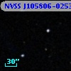 NVSS J105806-025317