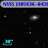 NVSS J105836-042049