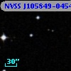 NVSS J105849-045448